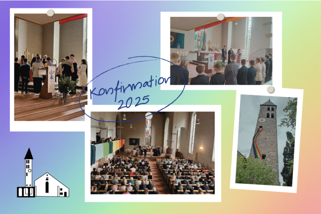 Konfirmationsgottesdienst in der Auferstehungskirche